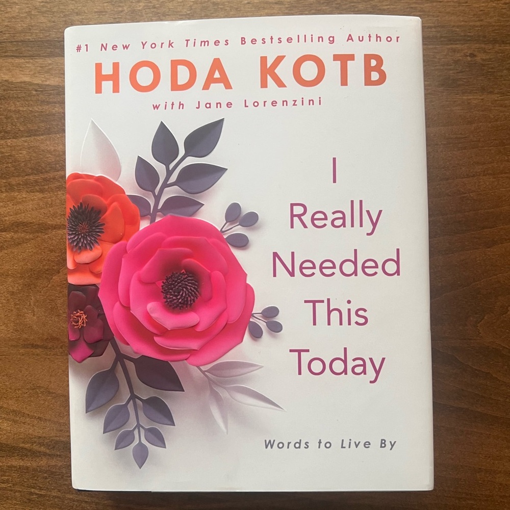 Inspirational book by Hoda Kotb